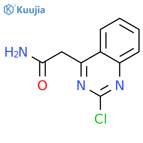 2-(2-Chloroquinazolin-4-yl)acetamide structure