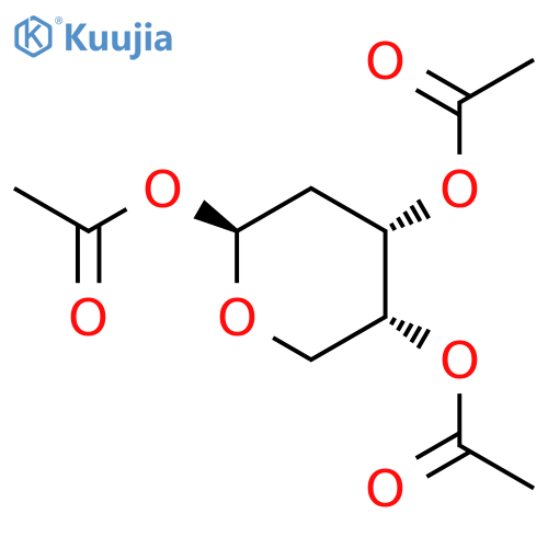 2-Deoxy-D-ribose 1,3,4-Triacetate structure