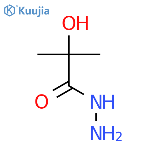 2-hydroxy-2-methylpropanehydrazide structure