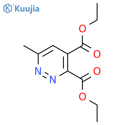 6-methyl-3,4-Pyridazinedicarboxylic acid 3,4-diethyl ester structure
