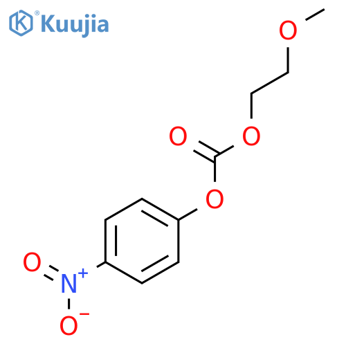 2-methoxyethyl 4-nitrophenyl carbonate structure