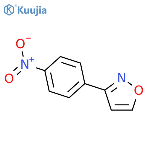 3-(4-nitrophenyl)-1,2-oxazole structure
