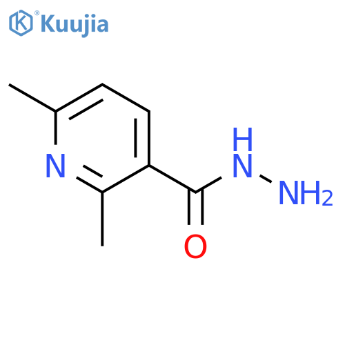 2,6-Dimethyl-3-pyridinecarboxylic Acid Hydrazide structure