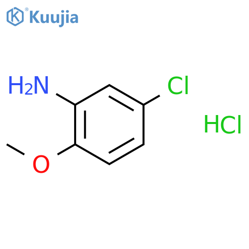 5-Chloro-2-methoxyaniline hydrochloride structure