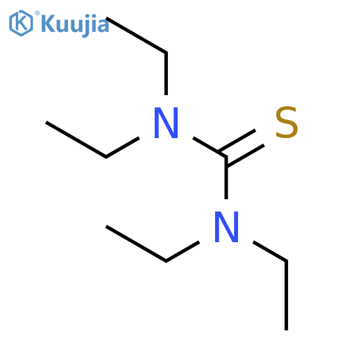 Tetraethylthiourea structure