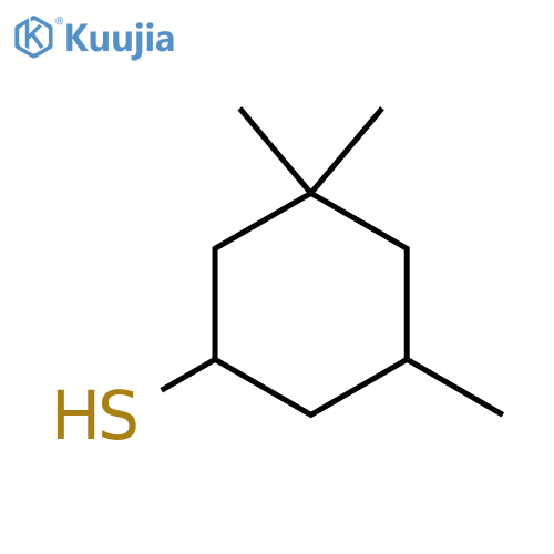 3,3,5-Trimethylcyclohexane-1-thiol structure