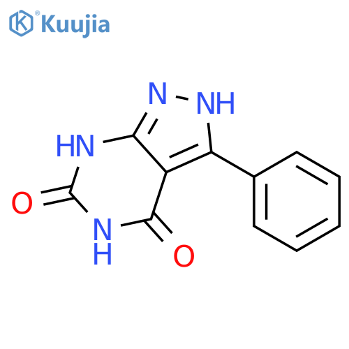 3-Phenyl-1H-pyrazolo3,4-dpyrimidine-4,6(5H,7H)-dione structure