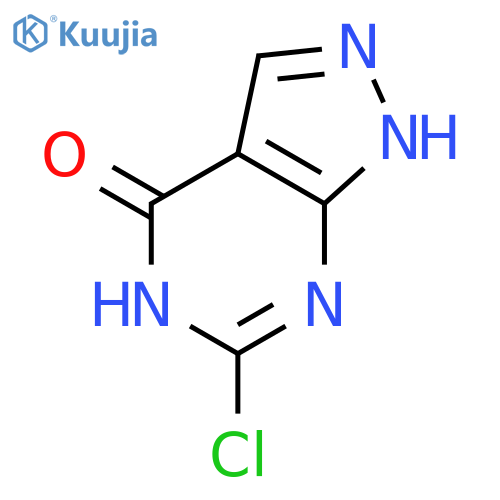 6-Chloro-1H-pyrazolo3,4-Dpyrimidin-4(7H)-one structure