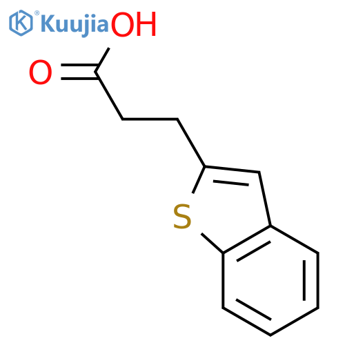 3-(2-Benzo(B)thiophenyl)propionic Acid structure