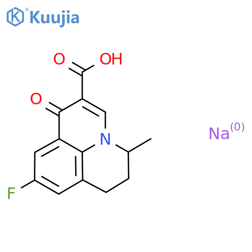 Flumequine sodium structure