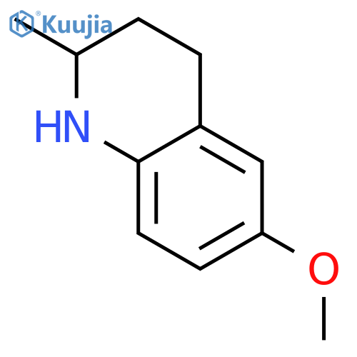 1,2,3,4-tetrahydro-6-methoxy-2-methyl-Quinoline structure