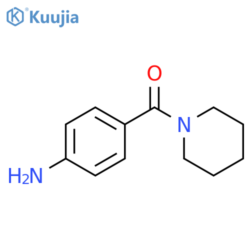 4-(piperidine-1-carbonyl)aniline structure