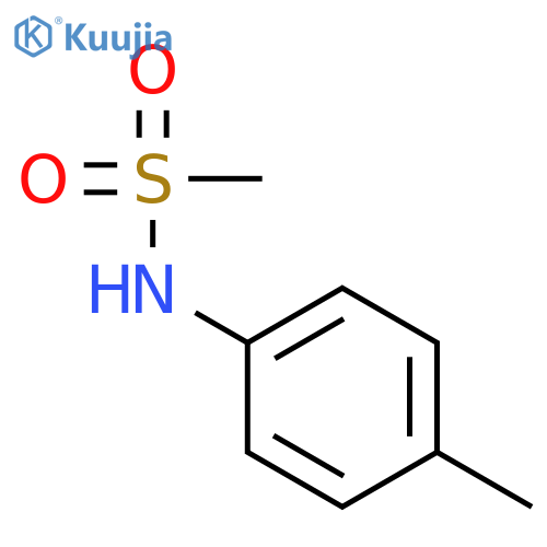 N-(4-methylphenyl)methanesulfonamide structure