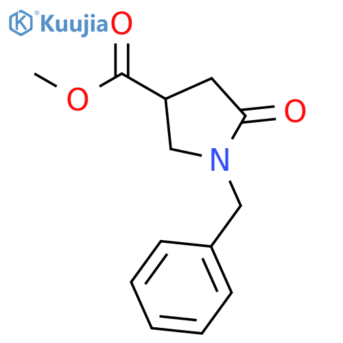 (S)-1-Benzyl-5-oxo-pyrrolidine-3-carboxylic Acid Methyl Ester structure