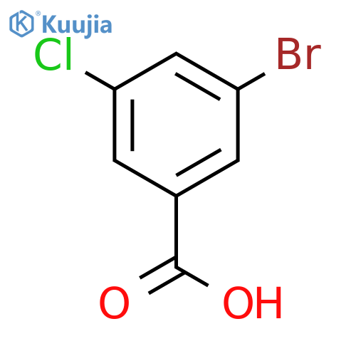 3-Bromo-5-chlorobenzoic acid structure
