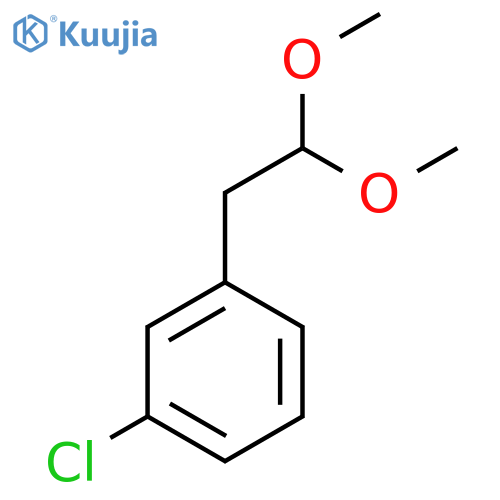 1-Chloro-3-(2,2-dimethoxyethyl)benzene structure