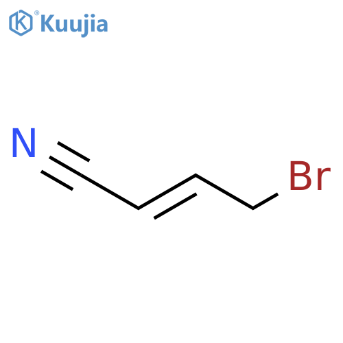 4-bromobut-2-enenitrile structure