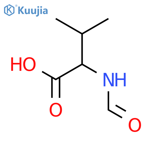 Valine, N-formyl- structure