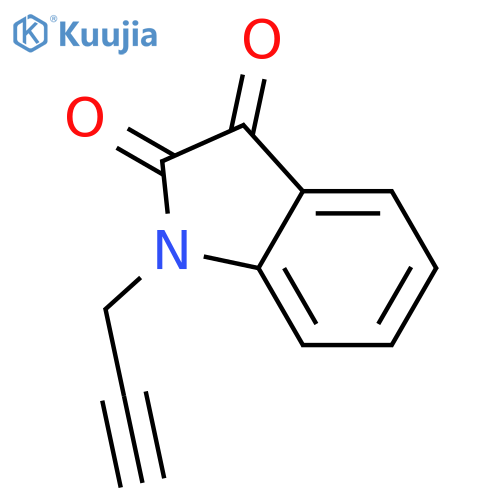 1-(2-Propynyl)-1H-indole-2,3-dione structure