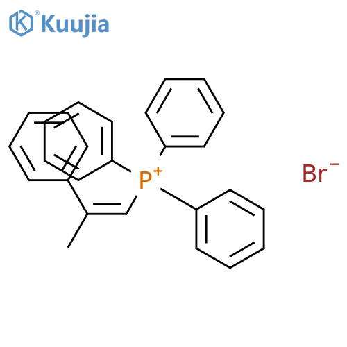 PHOSPHONIUM, TRIPHENYL(2-PHENYL-1-PROPENYL)-, BROMIDE structure