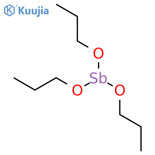 1-Propanol,antimony(3+) salt (9CI) structure