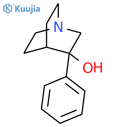 3-Phenyl-1-aza-bicyclo[2.2.2]octan-3-ol structure