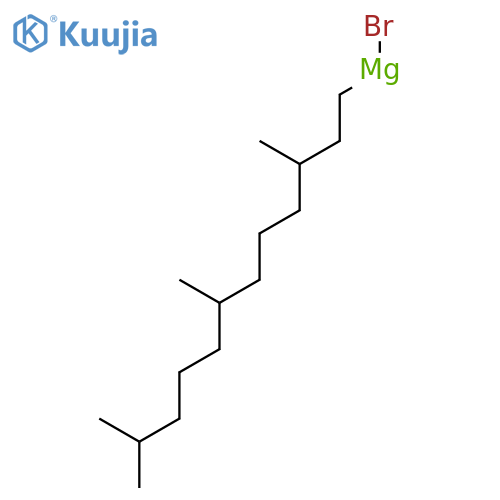 MAGNESIUM, BROMO(3,7,11-TRIMETHYLDODECYL)- structure