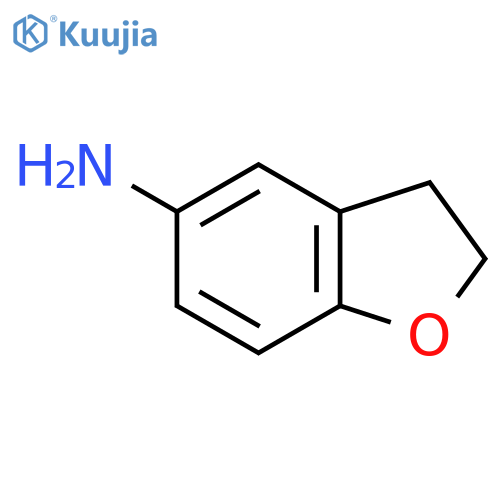 2,3-dihydro-1-benzofuran-5-amine structure
