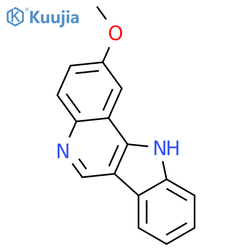 2-Methoxy-11H-indolo[3,2-c]quinoline structure