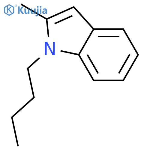 1-Butyl-2-methylindole structure