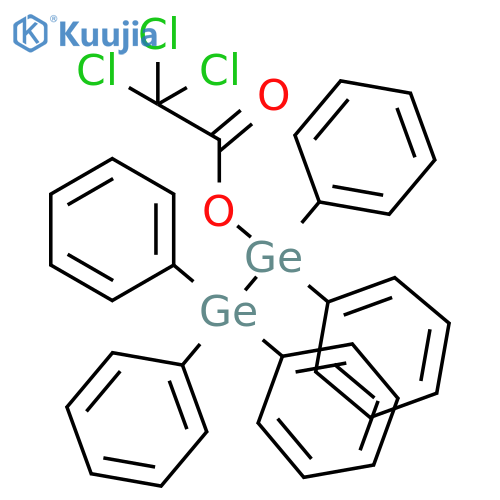 Diphenyl[(trichloroacetyl)oxy]germyl--triphenylgermyl (1/1) structure