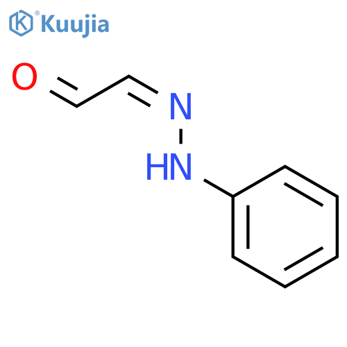 Ethanedial, mono(phenylhydrazone), (1Z)- (9CI) structure