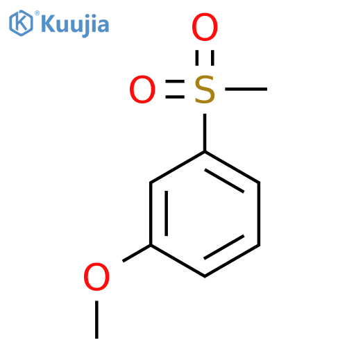 1-methoxy-3-(methylsulfonyl)benzene structure