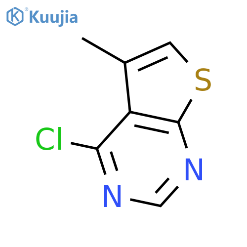 4-Chloro-5-methylthieno[2,3-d]pyrimidine structure