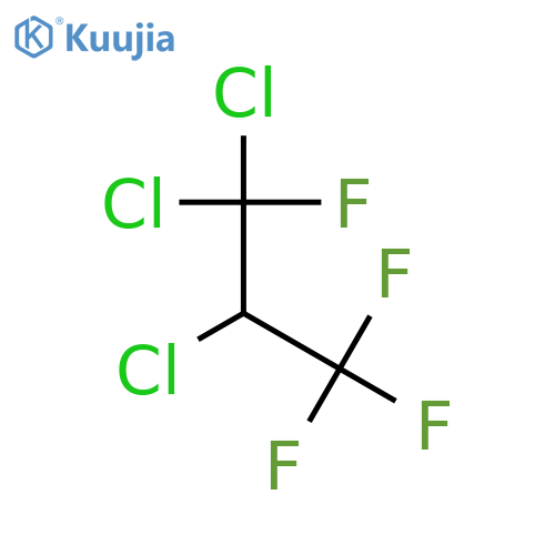 1,1,2-Trichloro-1,3,3,3-tetrafluoropropane structure