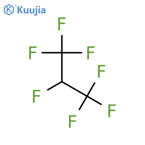 1,1,1,2,3,3,3-Heptafluoropropane structure