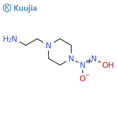 1-Piperazineethanamine,4-(hydroxy-NNO-azoxy)-(9CI) structure