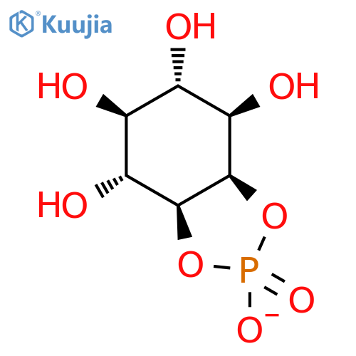 myo-Inositol, cyclic1,2-(hydrogen phosphate) structure
