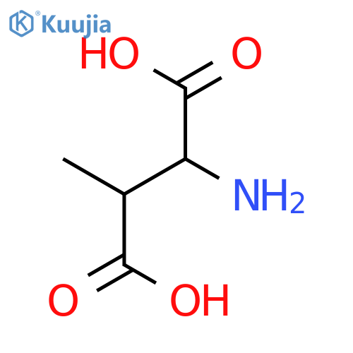 (2R)-2-Amino-3-methylsuccinic acid structure