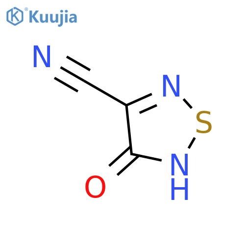 4-Oxo-1,2,5-thiadiazole-3-carbonitrile structure