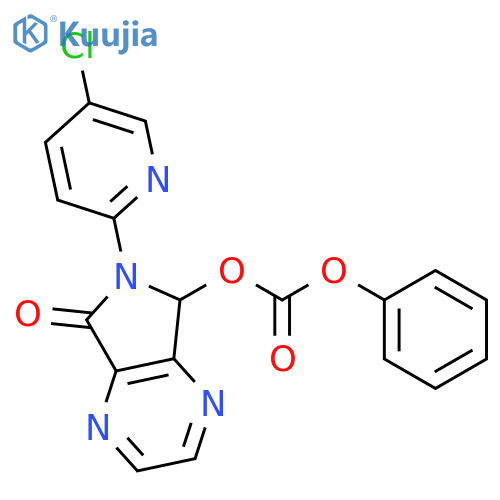 6-(5-Chloropyrid-2-yl)-7-phenoxycarbonyloxy-6,7-dihydropyrrolo3,4-bpyrazin-5-one structure
