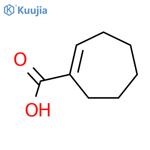 cyclohept-1-ene-1-carboxylic acid structure