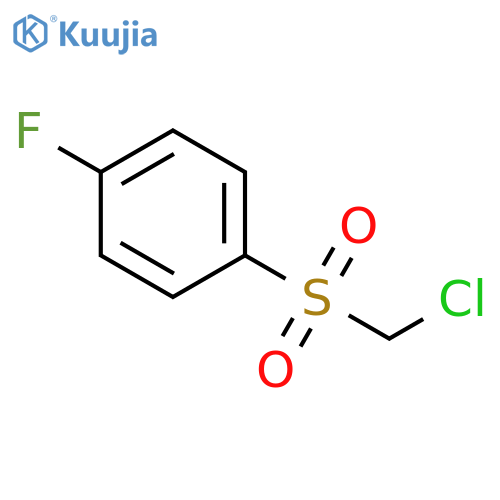 1-chloromethanesulfonyl-4-fluorobenzene structure