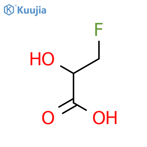 3-fluoro-2-hydroxypropanoic acid structure