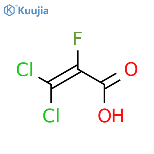 2-Propenoic acid, 3,3-dichloro-2-fluoro- structure