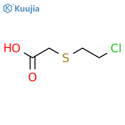 Acetic acid,2-[(2-chloroethyl)thio]- structure