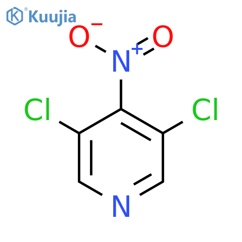 3,5-Dichloro-4-nitropyridine structure