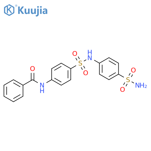 N-{4-[(4-sulfamoylphenyl)sulfamoyl]phenyl}benzamide structure