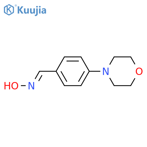 N-{[4-(morpholin-4-yl)phenyl]methylidene}hydroxylamine structure