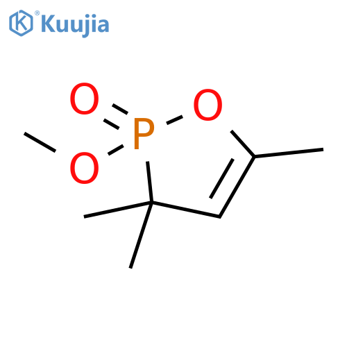 2-methoxy-3,3,5-trimethyl-2,3-dihydro-1,2-oxaphosphole 2-oxide structure